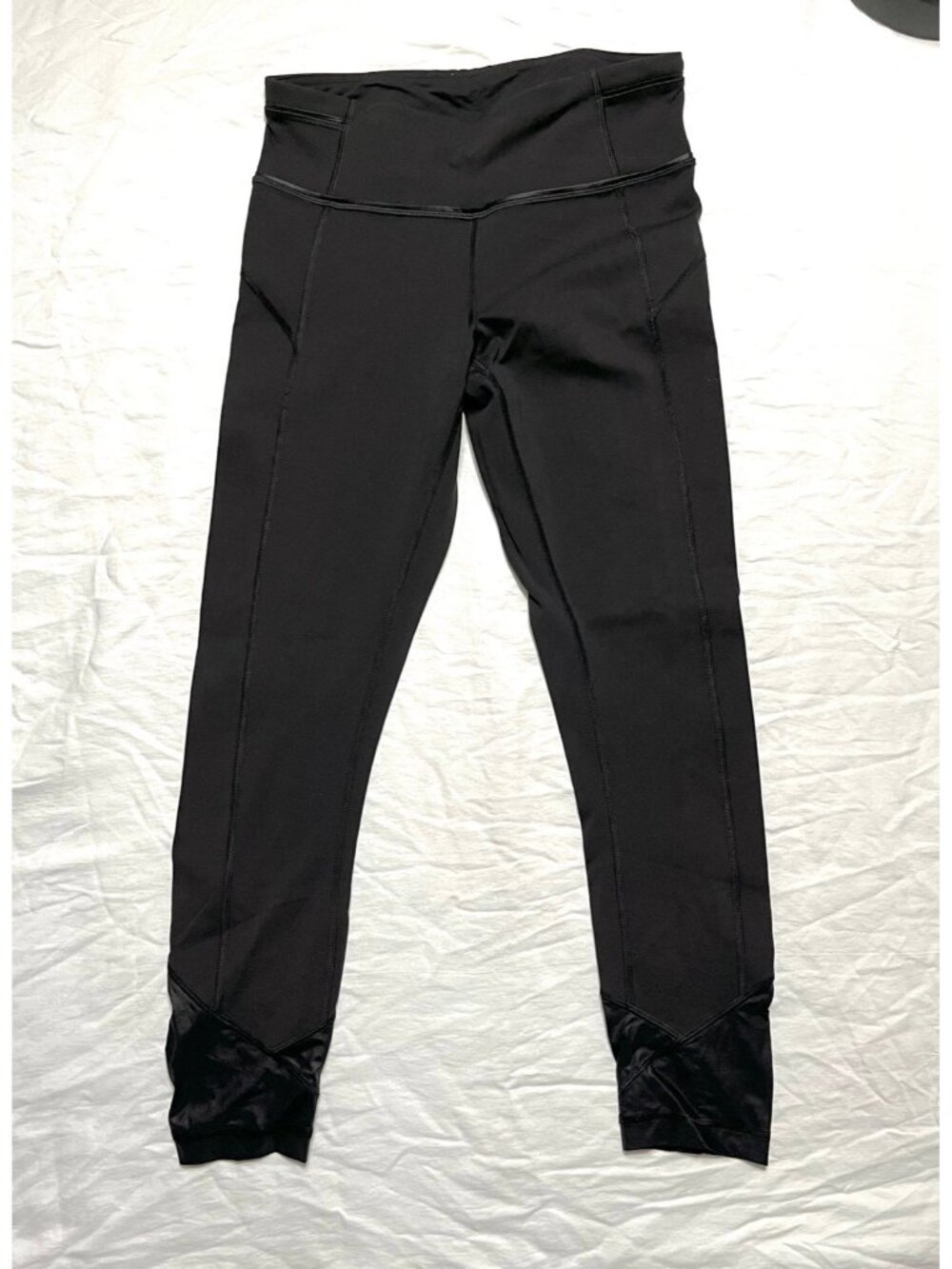 Lululemon Black Crop Leggings Size 4